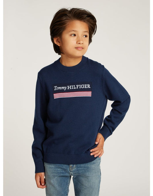 Sudadera Monotipo 1985 Azul Marino Niño