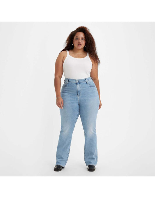 Jeans Levi's 725 Plus Size a vita alta da donna in blu
