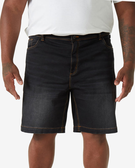 Bermuda uomo taglie forti in denim scuro by Allman per Riachuelo