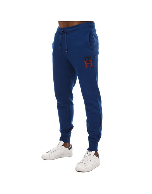 Tommy Hilfiger - Pantaloni da bagno Essential Monogram da uomo in blu