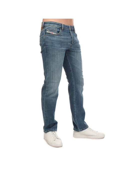 Jeans Diesel D-Mhtry Straight Fit da uomo in blu
