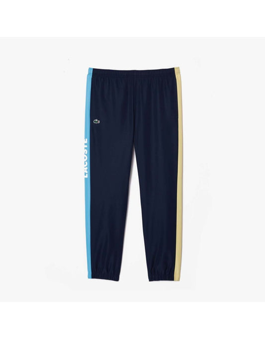 Pantaloni della tuta Lacoste Sport Tennis da uomo in blu