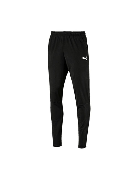 Calça de treino de futebol cônica masculina Puma Liga - Preta