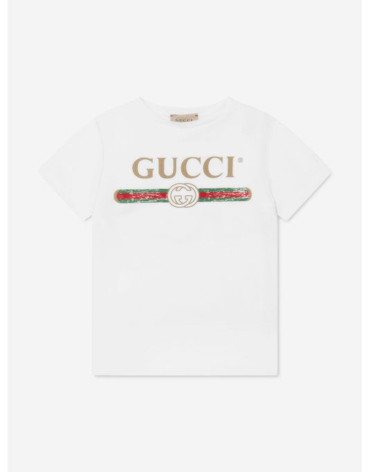 Camiseta estampada con logotipo para niños