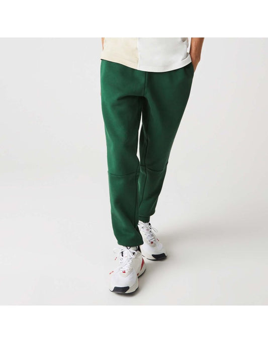 Joggers Lacoste da uomo con marchio a nastro - Verde