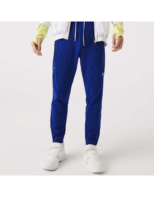 Pantaloni della tuta Lacoste Sport conici da uomo con tasche con zip
