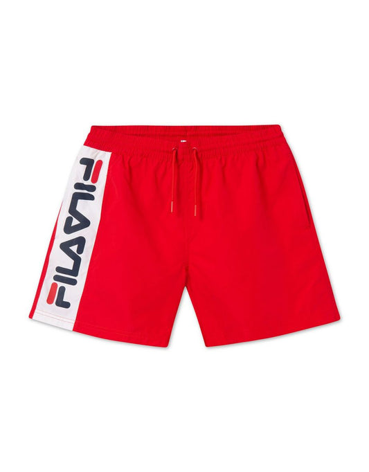 Pantaloncini da bagno con logo Hitomi