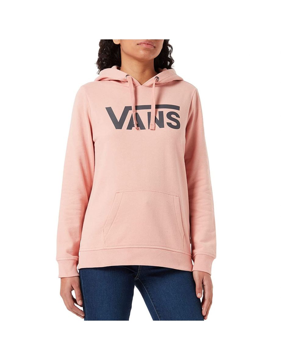 Sudadera con capucha y logotipo grande Drop V de Vans para mujer