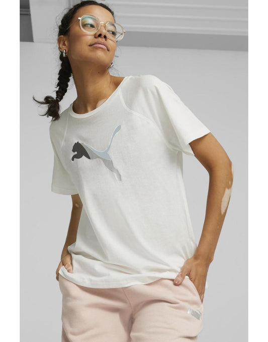 Camiseta Puma Evostripe Blanca