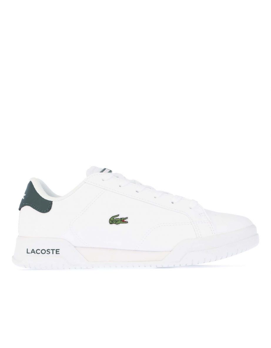 Tênis Lacoste Junior Twin Serve para Menino em Branco