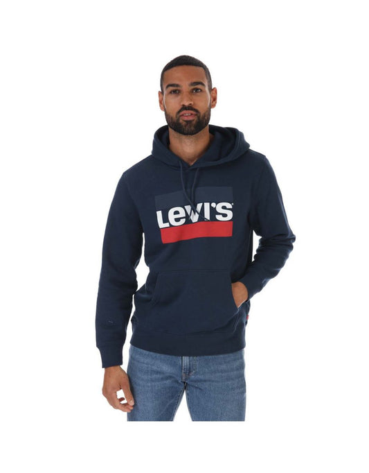Sudadera con capucha Levi's Sportswear Graphic Azul para hombre