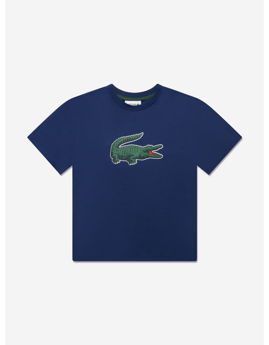 Camiseta con logotipo para niños en azul