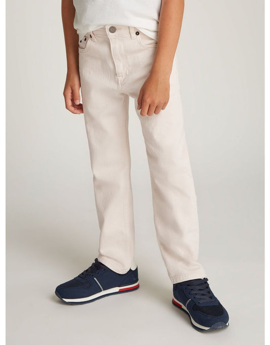 Jeans branco skater para meninos