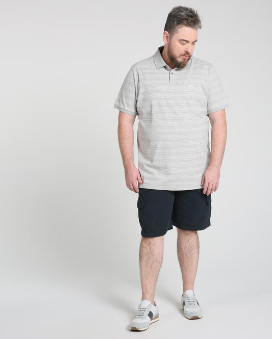 Pantaloncini Cargo Basic Plus Size - Blu navy