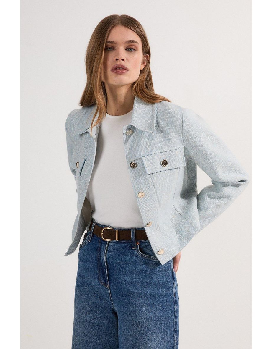 Giacca sartoriale Petite Spring Tweed