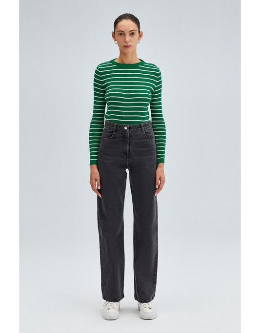 Jeans con gamba a botte