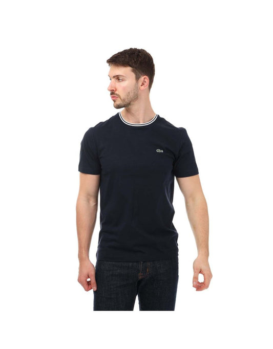 Camiseta masculina Lacoste Essential Blue