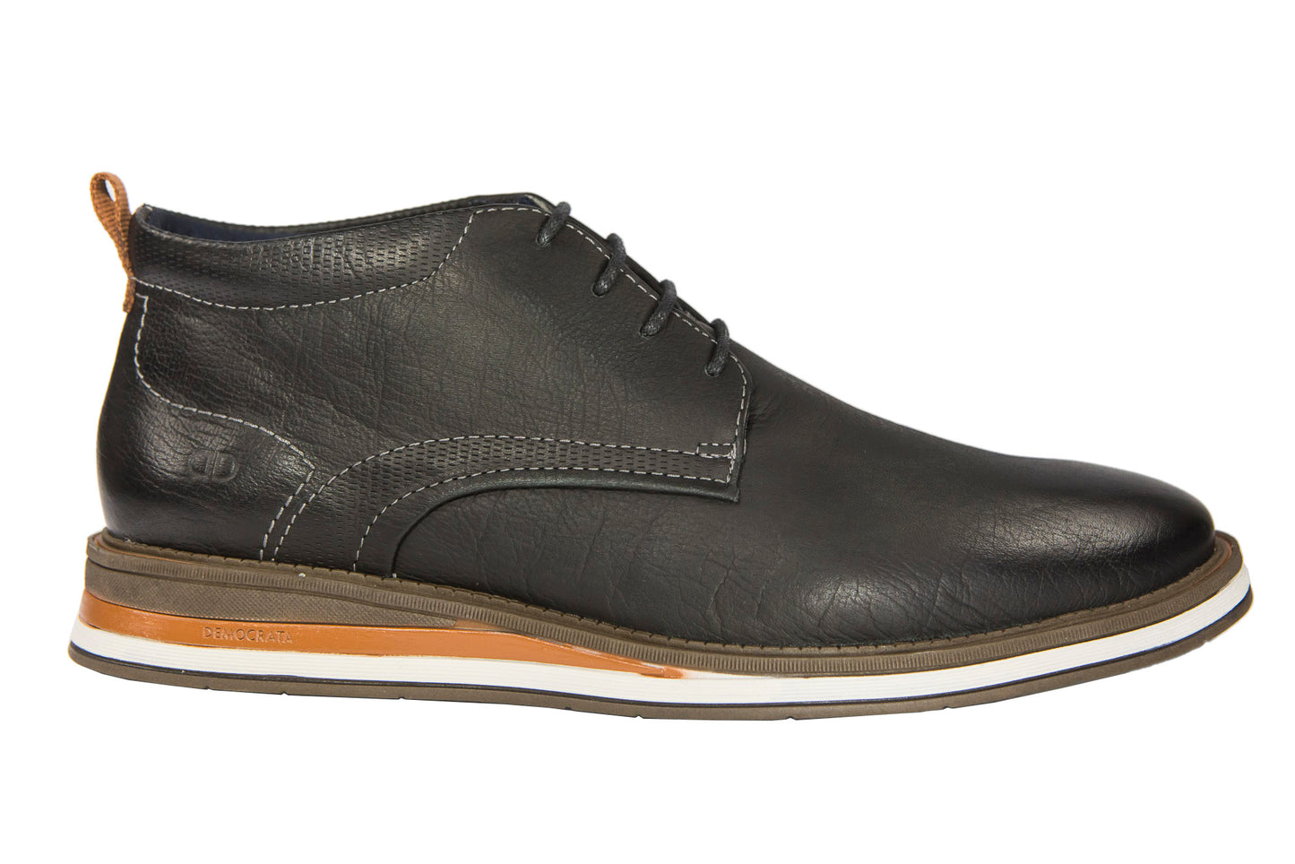 Botas de piel negras para hombre