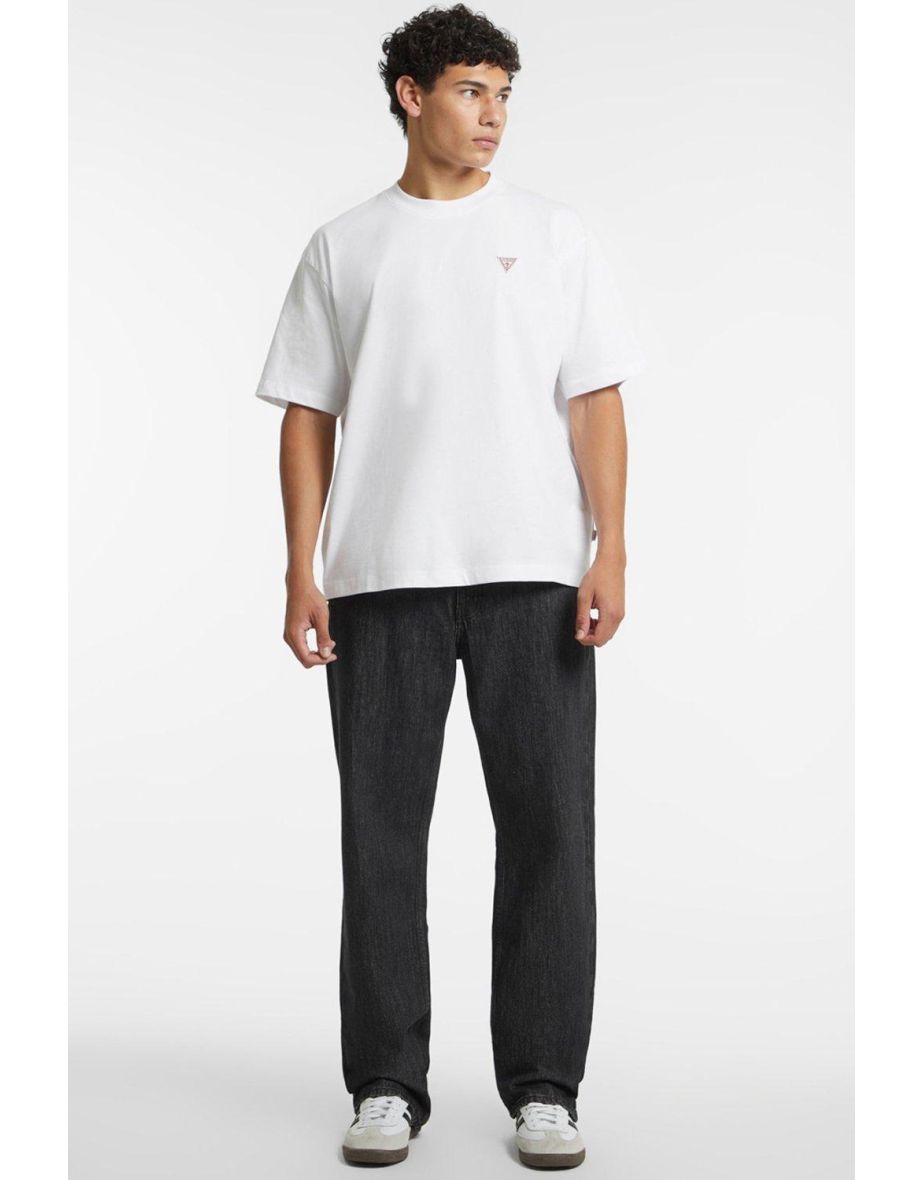 Camiseta com logotipo da Guess em branco