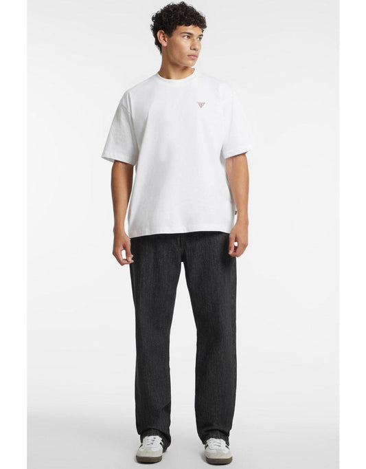 Camiseta com logotipo da Guess em branco
