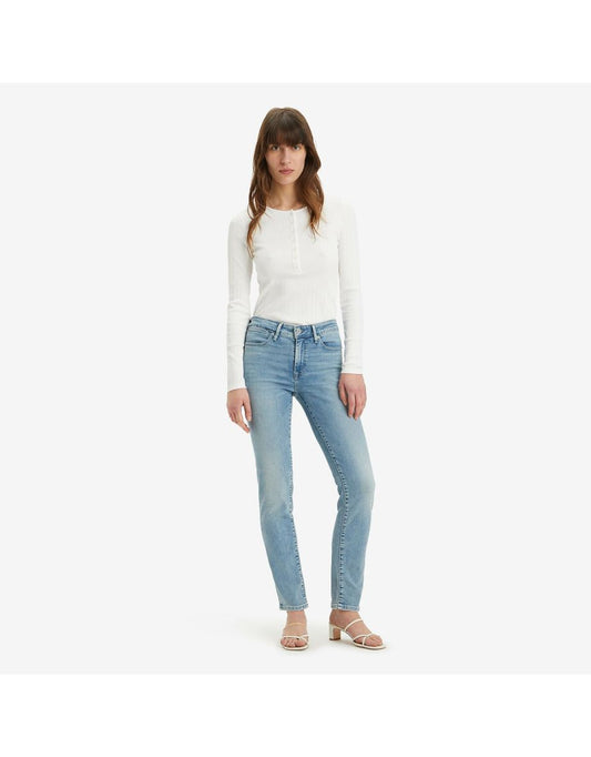 Jeans slim con tasche a filetto