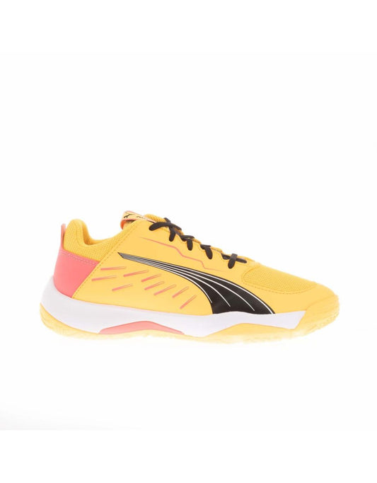 Zapatillas de balonmano Puma Juniors Accelerate, naranja, niño