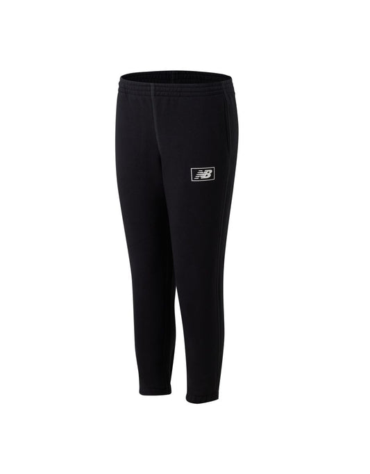 Pantaloni da uomo New Balance Essentials Brushed Back in nero