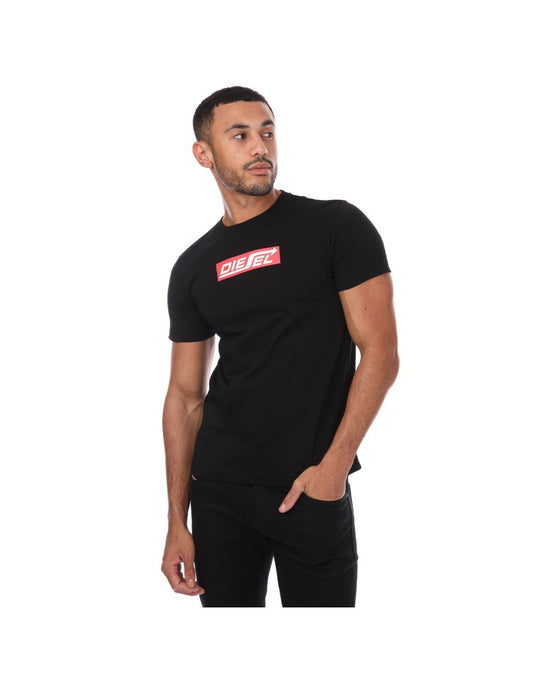 Camiseta Diesel Negra T-DIEGOR Hombre
