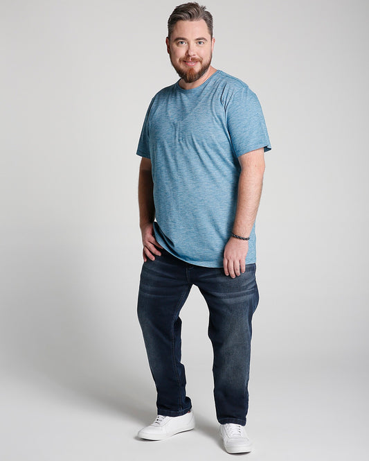 Jeans plus size desbotado