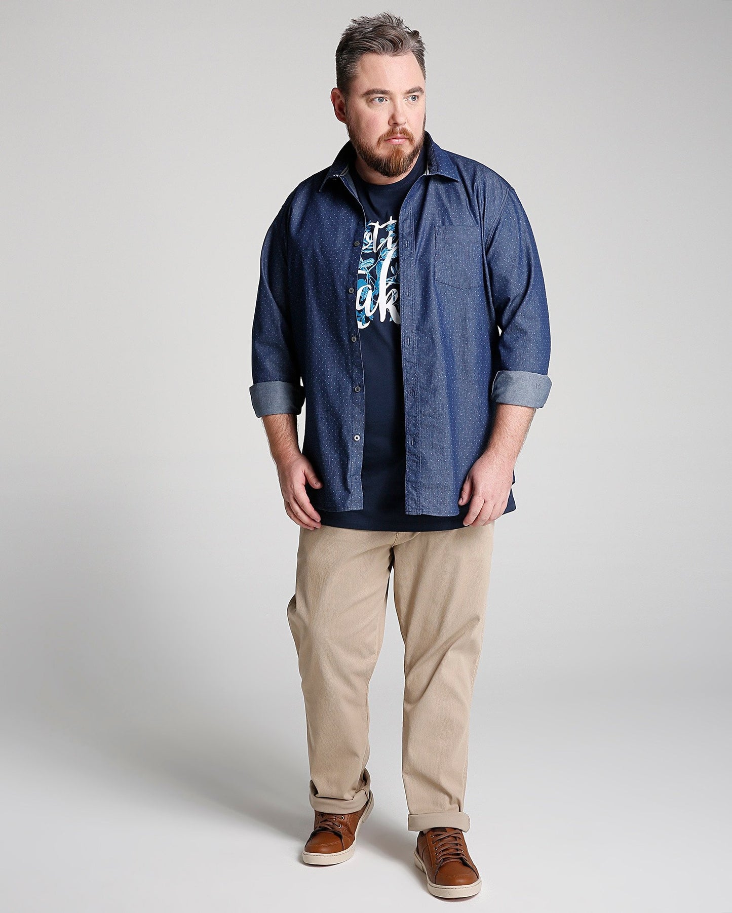 Calças de veludo cotelê retas plus size