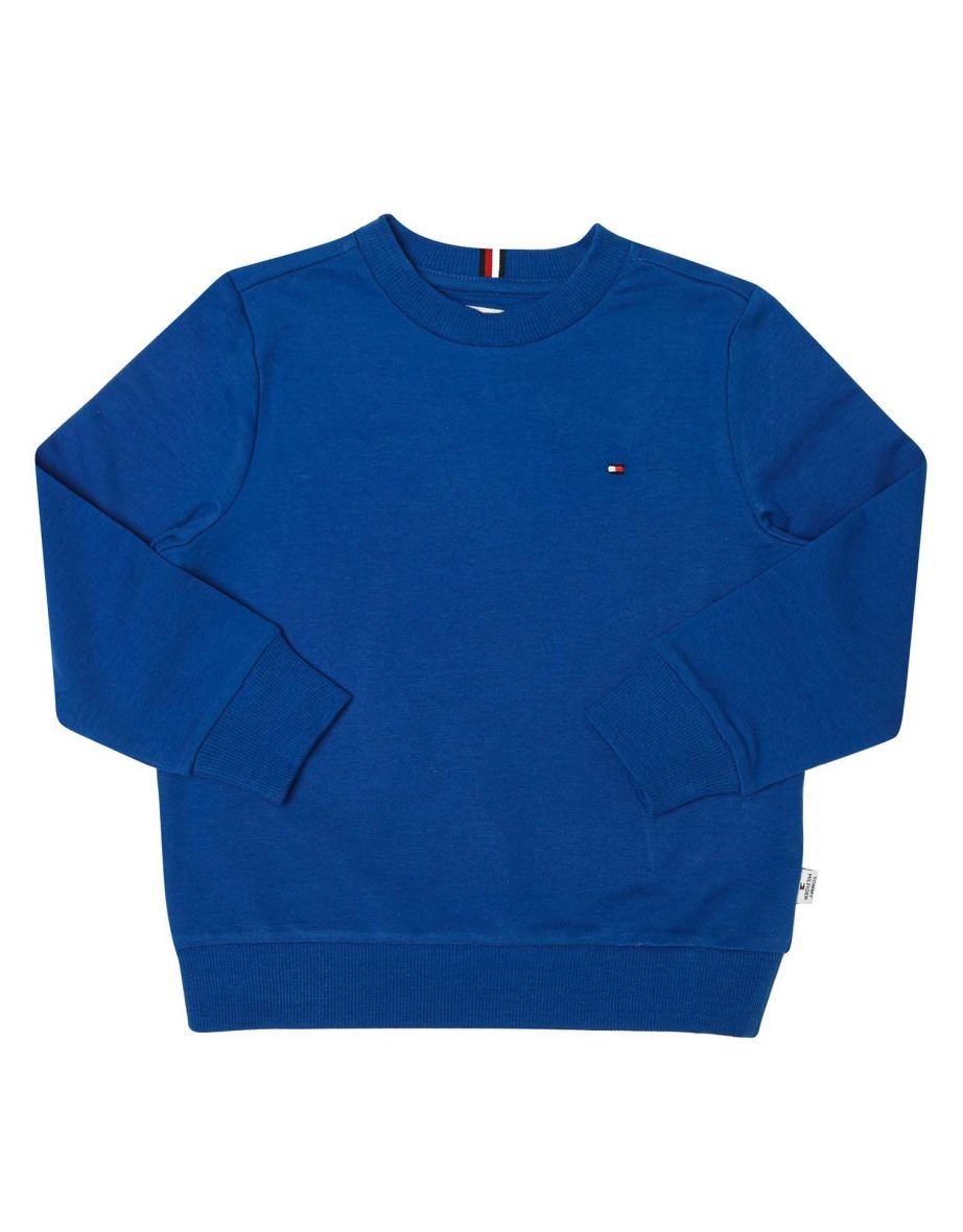 Tommy Hilfiger Infant Boy's Crew Neck Sweatshirt in Blue
