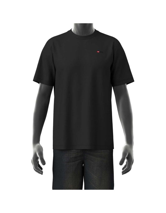 Camiseta Diesel T-Just-Microdiv Negra Hombre