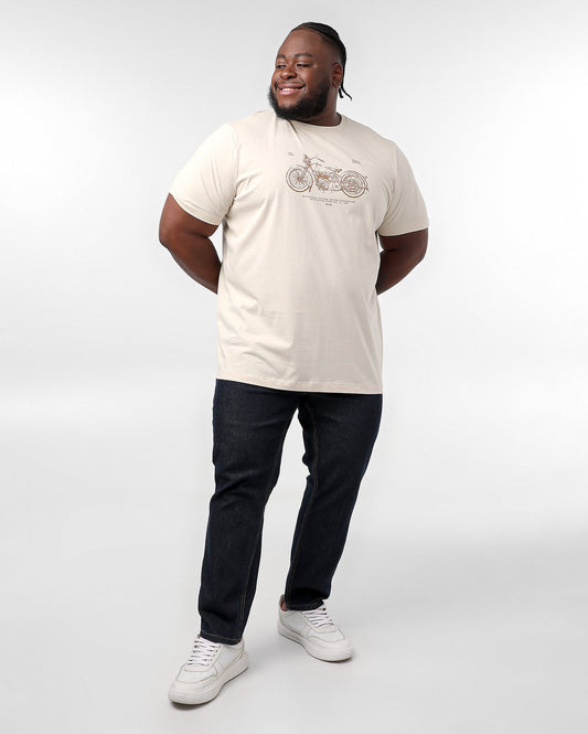 Calça jeans masculina com costura reta Plus Size | Pool Jeans