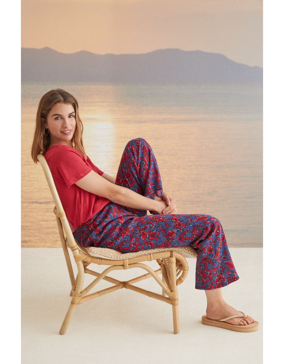 Pantaloni in stile bohémien