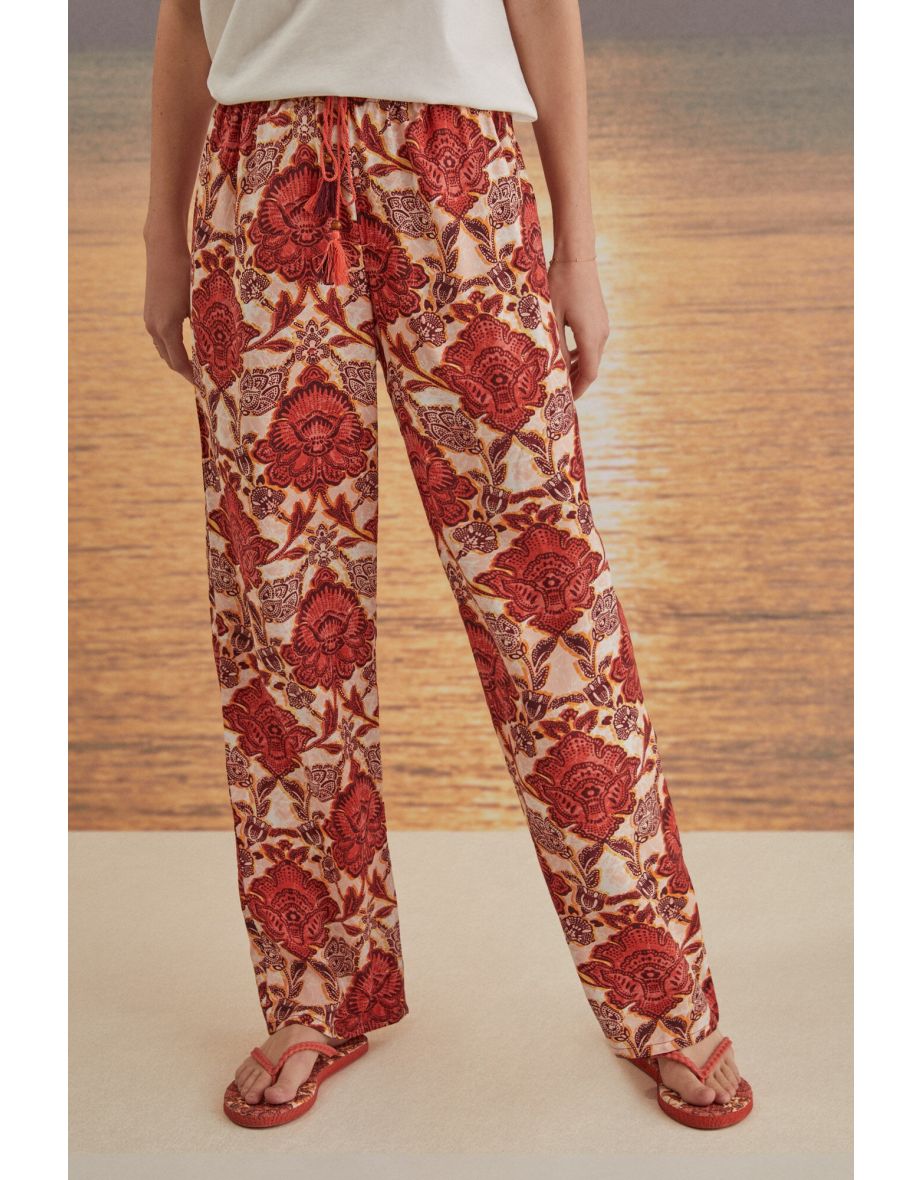 Pantaloni lunghi stampati