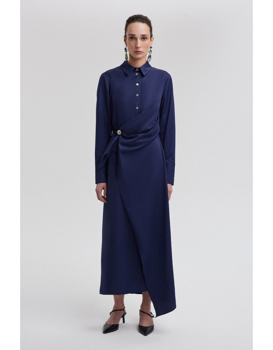 Vestido drapeado