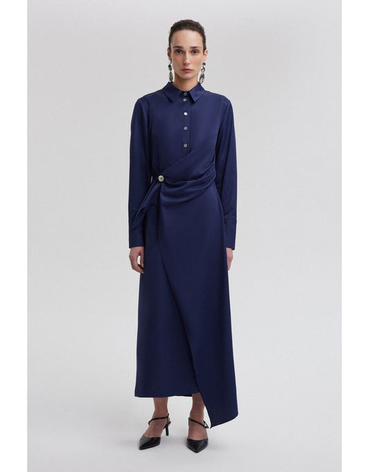 Vestido drapeado