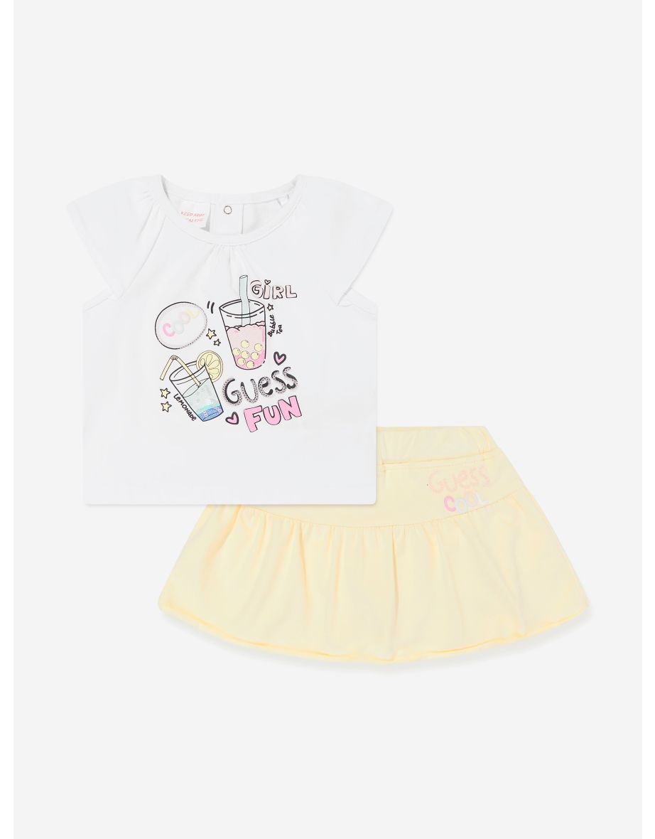 Set di gonne bianche per bambine