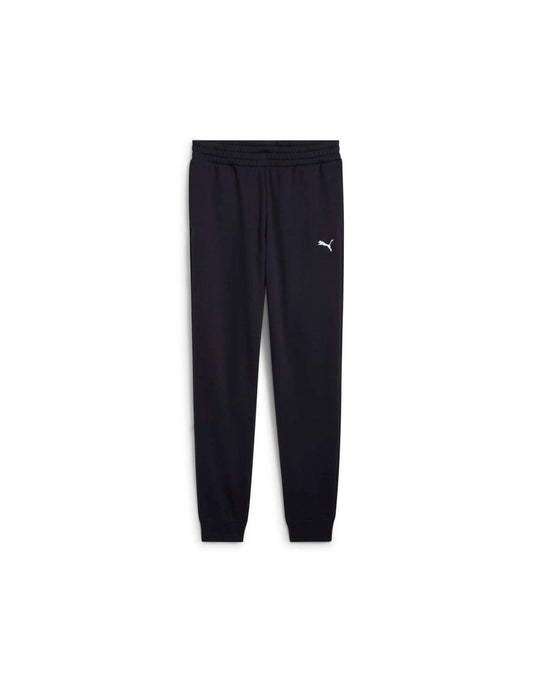 Joggers masculinos da Puma com logotipo pequeno e tornozelos com punhos em azul