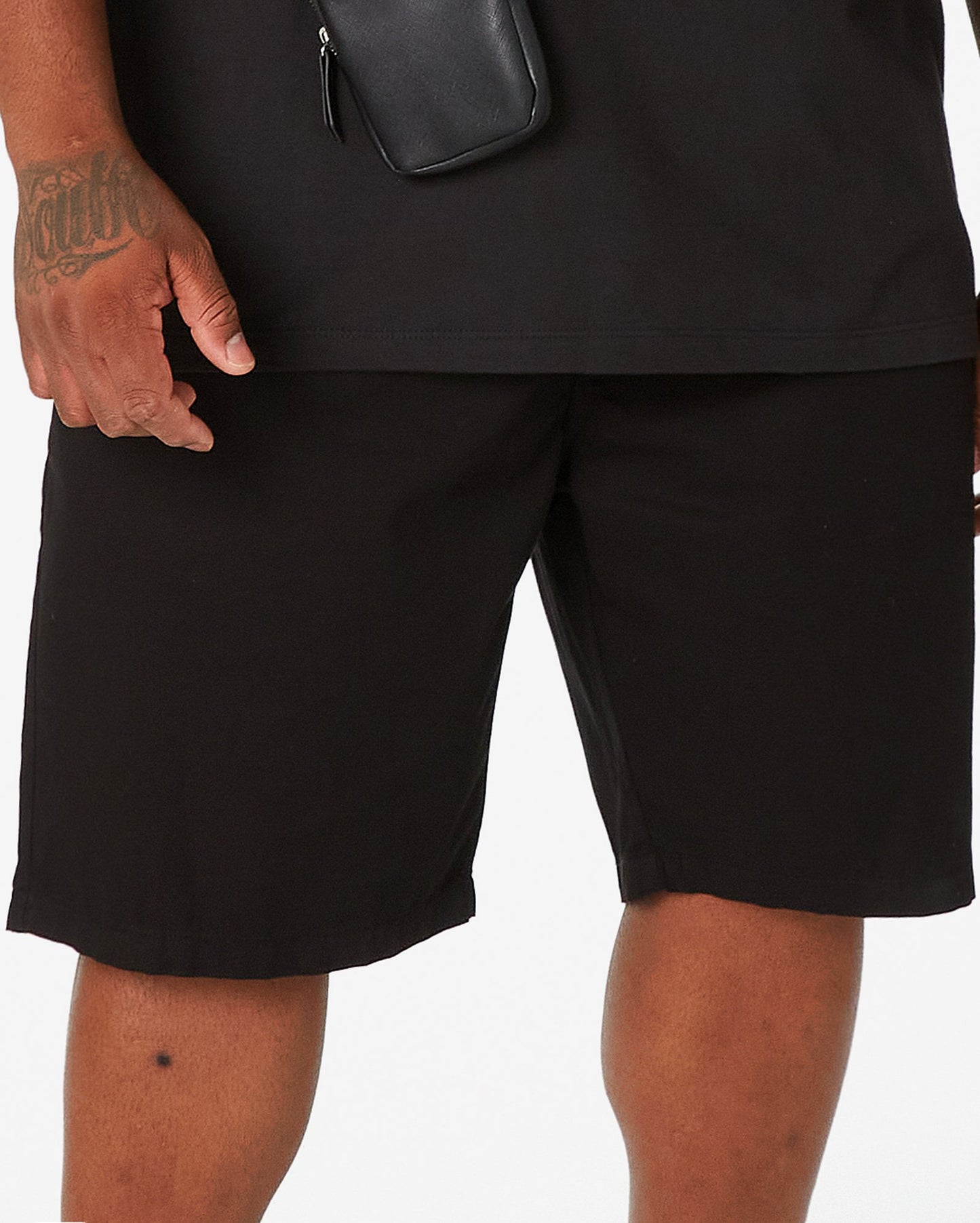 Pantalones cortos vaqueros negros para hombre de Allman para Riachuelo