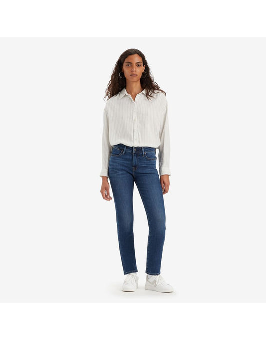 712 Jeans slim con tasche a filetto
