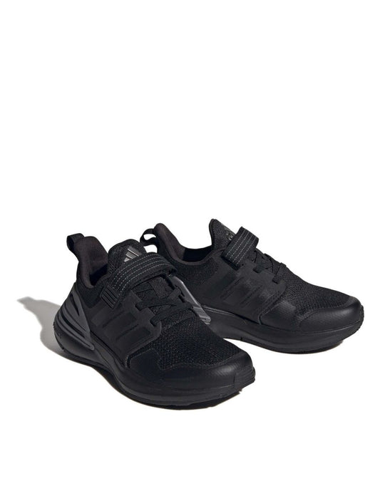 Tênis adidas Junior RapidaSport Bounce Elastic Lace para Meninos em Preto