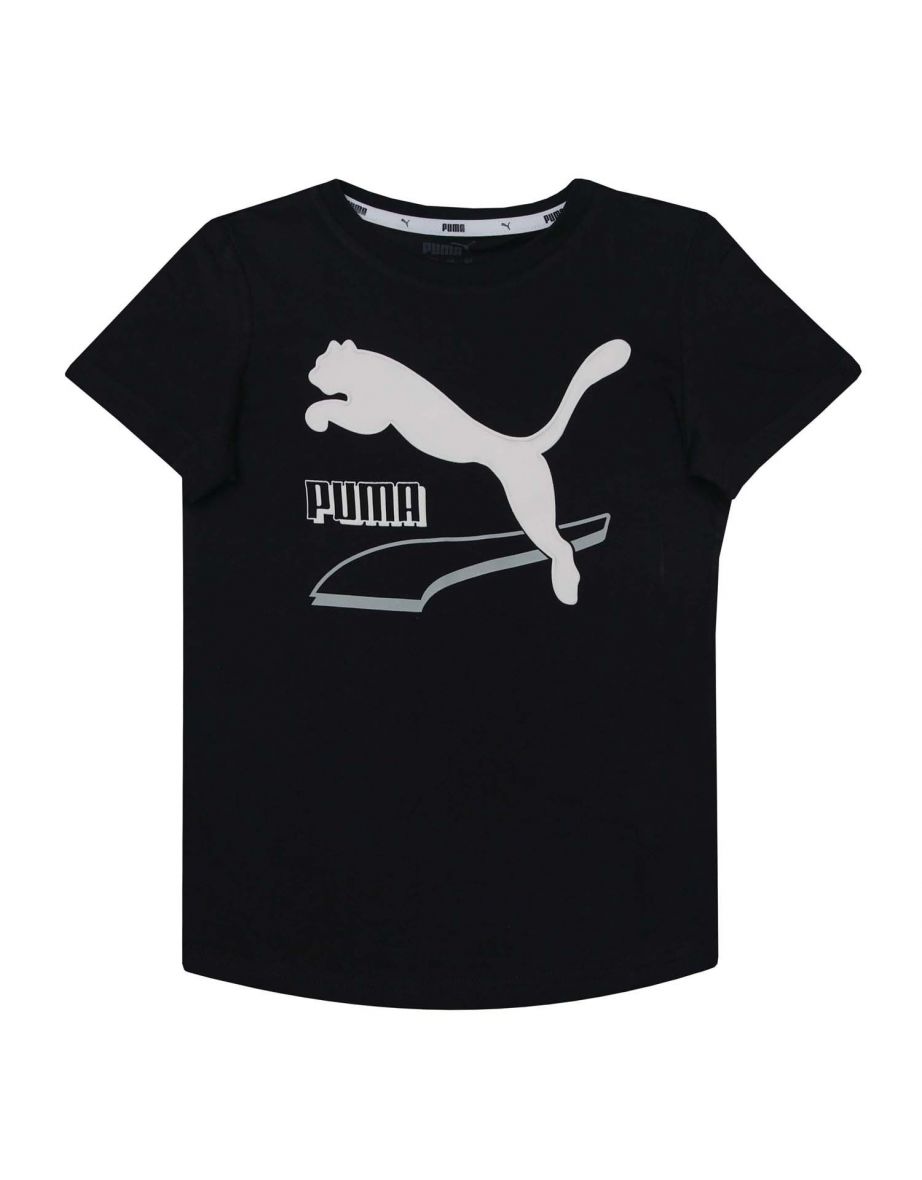 Maglietta Puma Junior Alpha da bambino - Nero