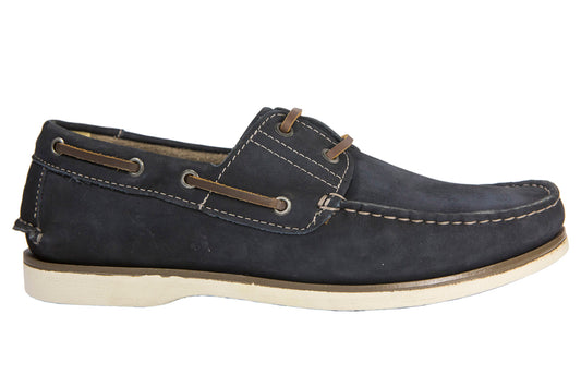 Calzado varadero azul para hombre
