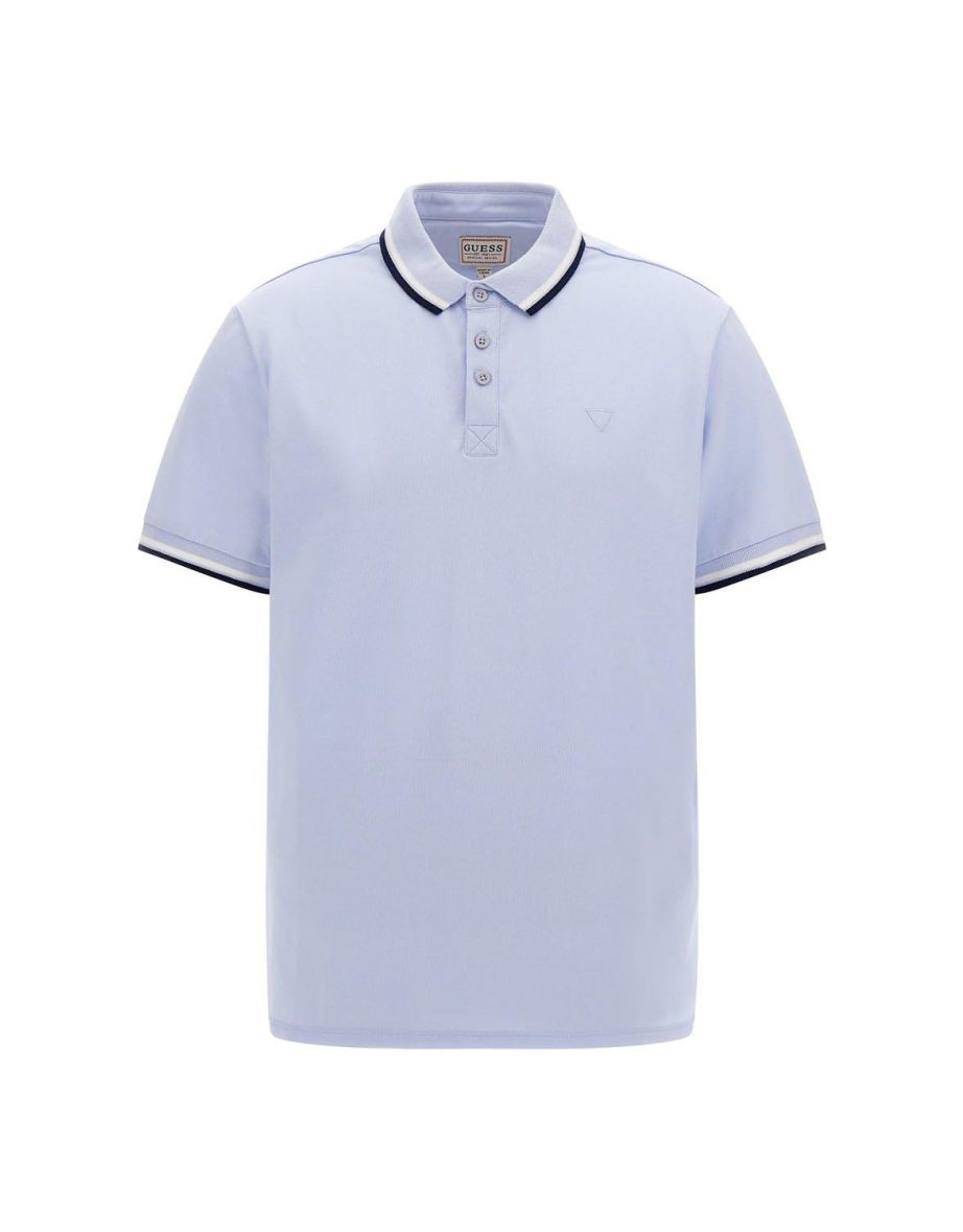 Camisa polo SS Sports Pique Triangle - Airway Blue