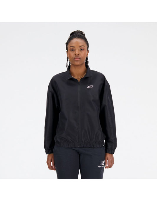 Giacca New Balance Black Sport Woven da donna