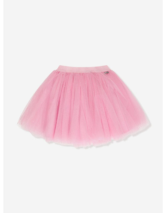 Gonna di tulle rosa per bambine