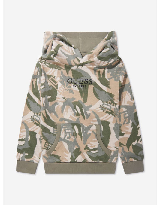 Boys' Green Desert Print Sweatshirt
