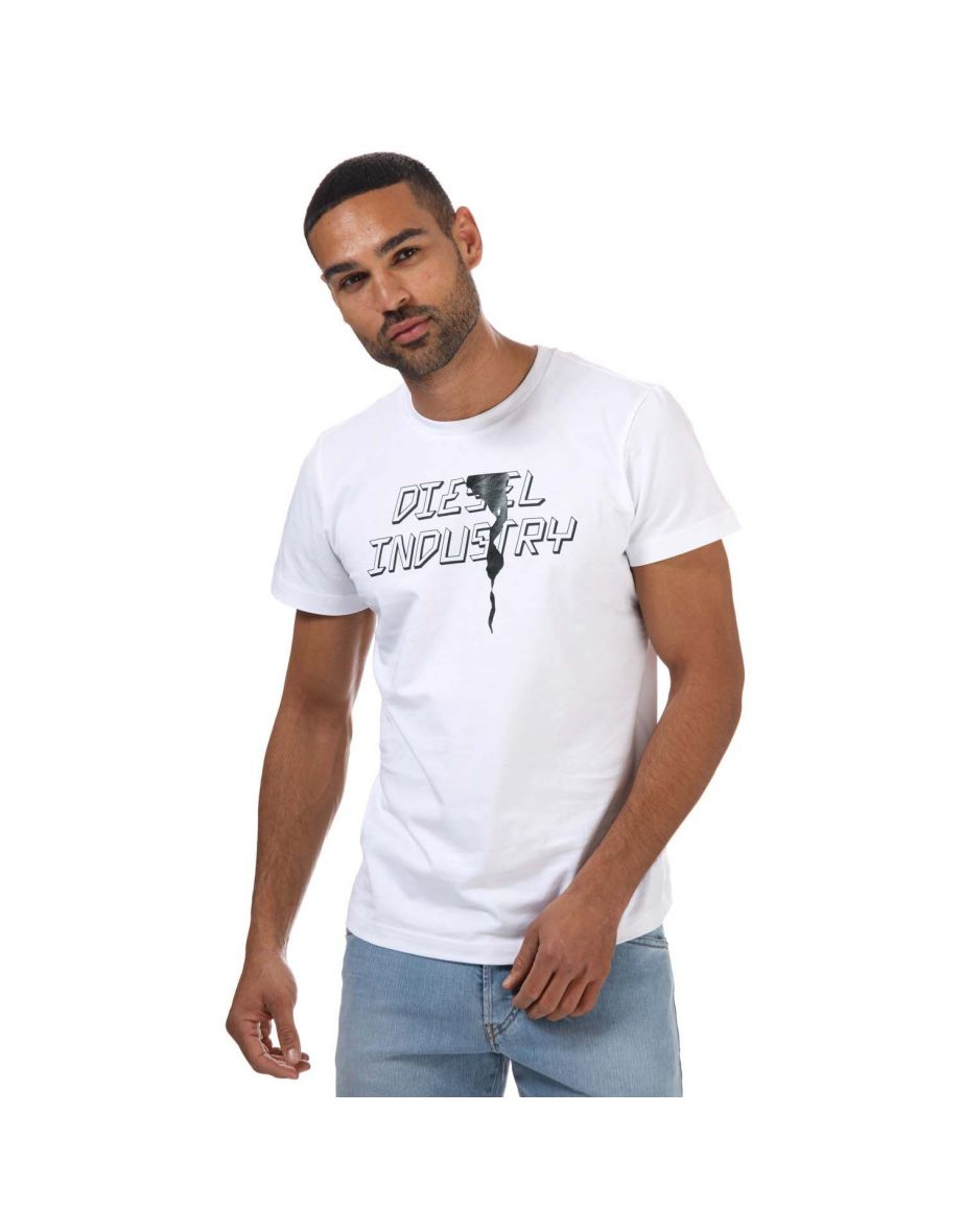 Men's Diesel T-Diego J25 White T-Shirt