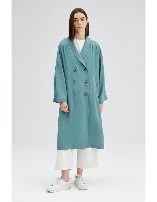 Giacca doppiopetto in Tencel